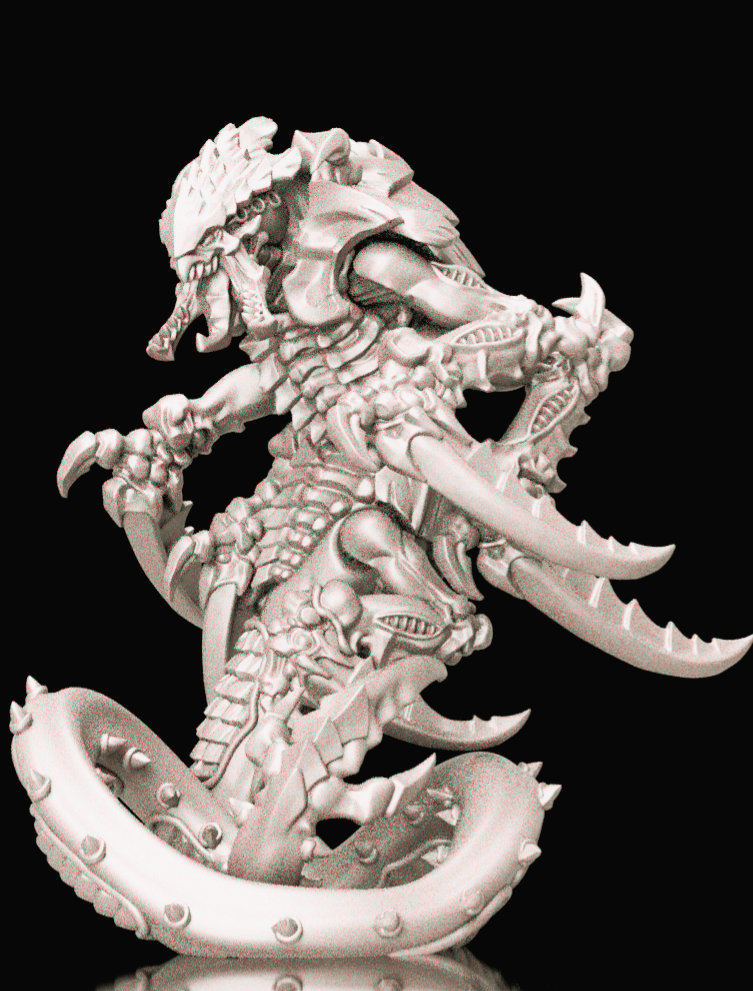 Space Snake Melee Fighter Monster 3pcs