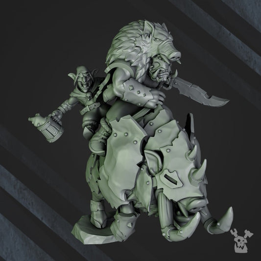 Greenskin Dakkadakka Pork Rider Boss Proxy