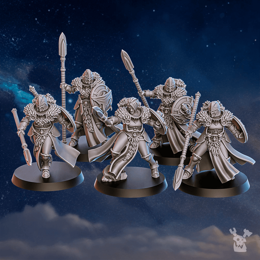 Silvermoon War Sisters Dakkadakka WhiteFangs Troops 2 Proxy