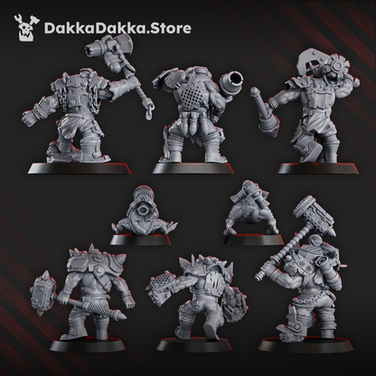 Greenskin  Dakkadakka Heavy Troop Proxy