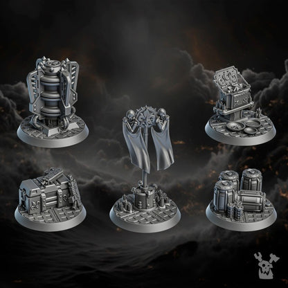 Silvermoon War Sisters Dakkadakka Base Marker Proxy