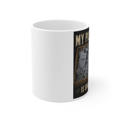 My Pile of Shame Is Under Control Mug (EU Version)| Funny Tabletop Gamer Coffee Cup | Miniature Painting Gift | Resin Printing Mug