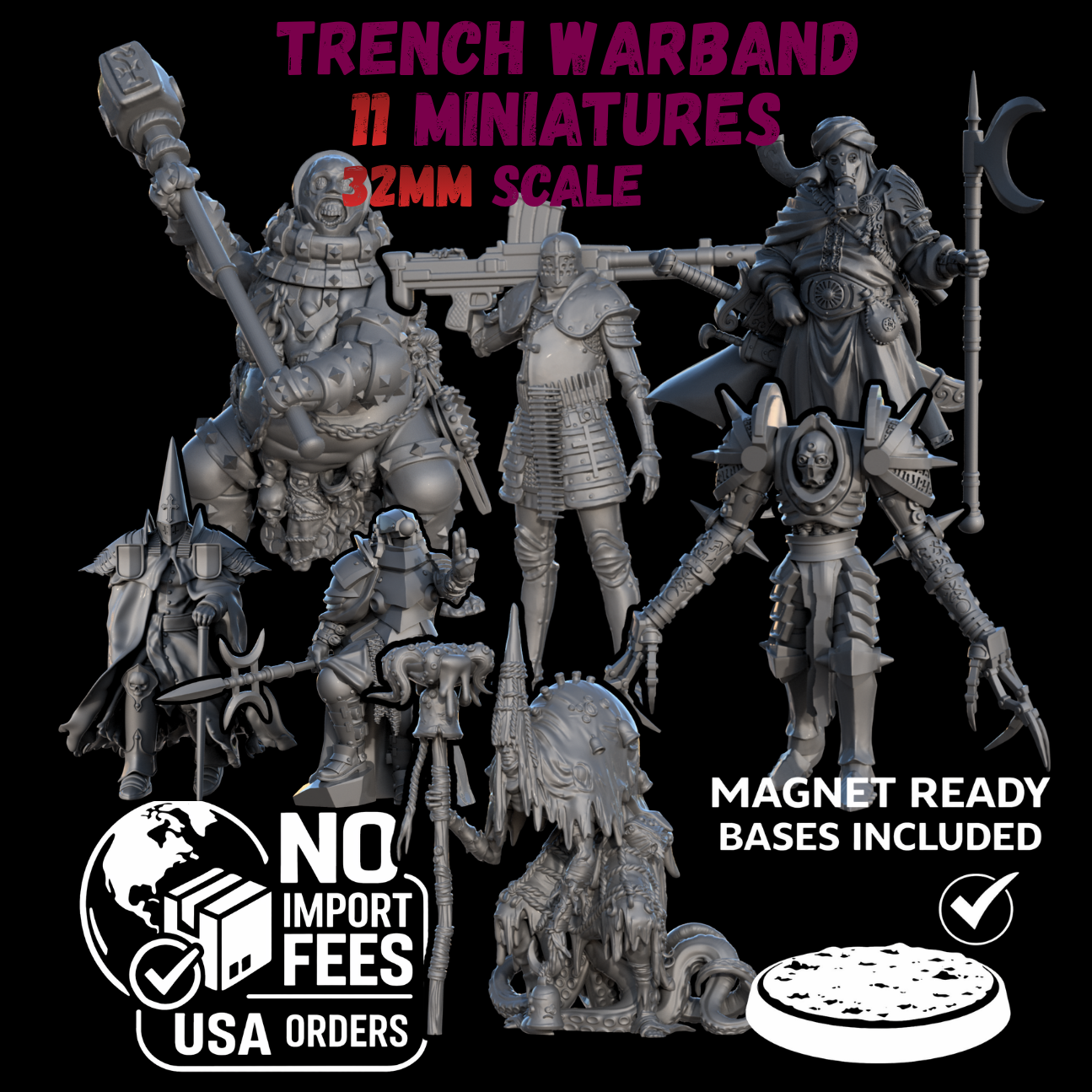 Trench Mercenaries Proxy Full Set