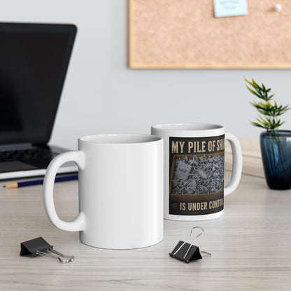 My Pile of Shame Is Under Control Mug | Funny Tabletop Gamer Coffee Cup | Miniature Painting Gift | Resin Printing Mug