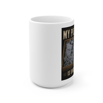 My Pile of Shame Is Under Control Mug (EU Version)| Funny Tabletop Gamer Coffee Cup | Miniature Painting Gift | Resin Printing Mug