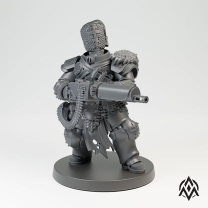 Trench Crusade compatible - Bearskin Infantery MG - New Antioch