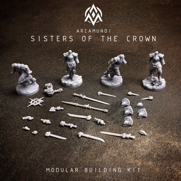 Trench Crusade Compatible - Sisters of Crown - Trench Pilgrims