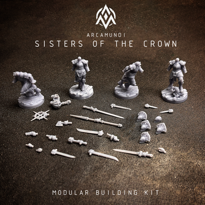 Trench Crusade Compatible - Sisters of Crown - Trench Pilgrims