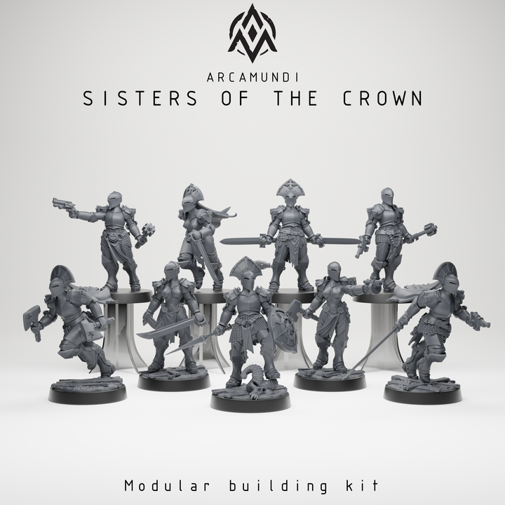 Trench Crusade Compatible - Sisters of Crown - Trench Pilgrims