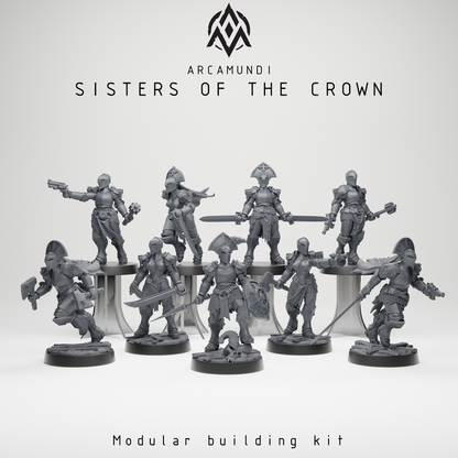 Trench Crusade Compatible - Sisters of Crown - Trench Pilgrims