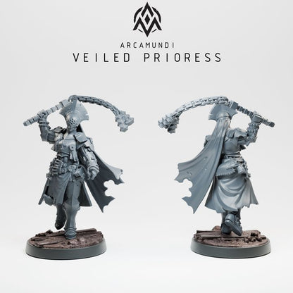 Trench Crusade compatible - Veiled Prioress - Trench Pilgrim