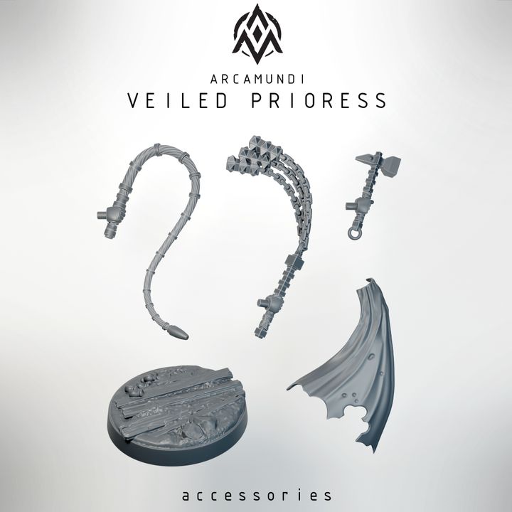Trench Crusade compatible - Veiled Prioress - Trench Pilgrim