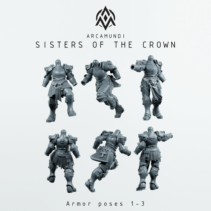 Trench Crusade Compatible - Sisters of Crown - Trench Pilgrims