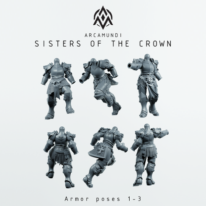 Trench Crusade Compatible - Sisters of Crown - Trench Pilgrims