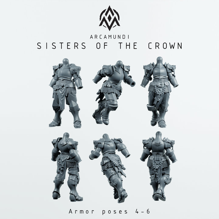 Trench Crusade Compatible - Sisters of Crown - Trench Pilgrims