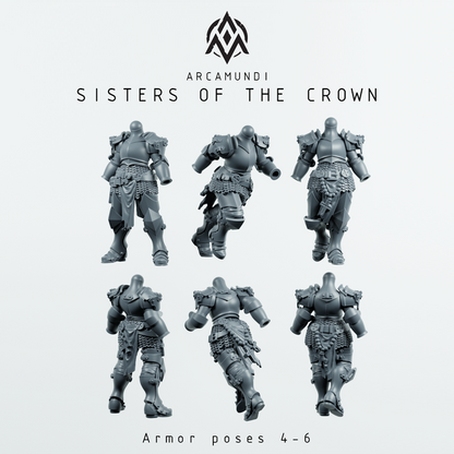 Trench Crusade Compatible - Sisters of Crown - Trench Pilgrims