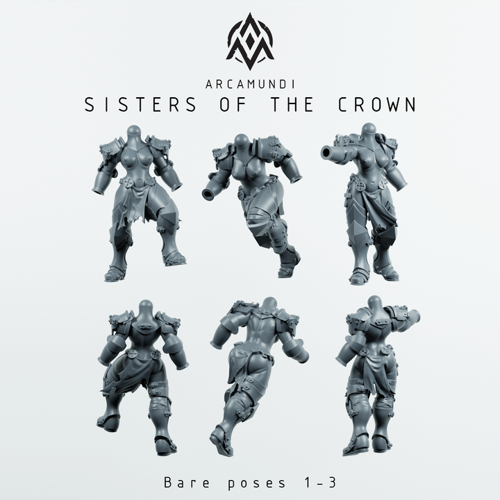 Trench Crusade Compatible - Sisters of Crown - Trench Pilgrims