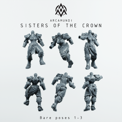 Trench Crusade Compatible - Sisters of Crown - Trench Pilgrims