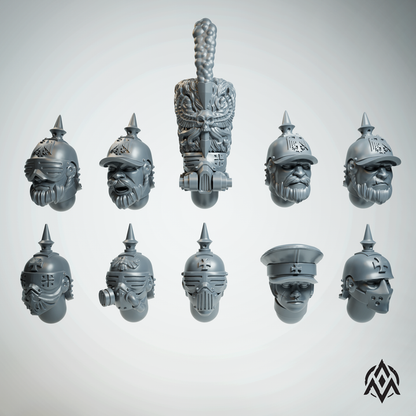 Trench Crusade Compatible - Prussia Punkheads - New Antioch