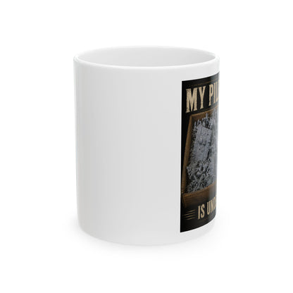 My Pile of Shame Is Under Control Mug | Funny Tabletop Gamer Coffee Cup | Miniature Painting Gift | Resin Printing Mug