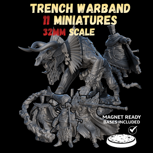Trench Knights of Avarice Heretic Legion Proxy Full Set