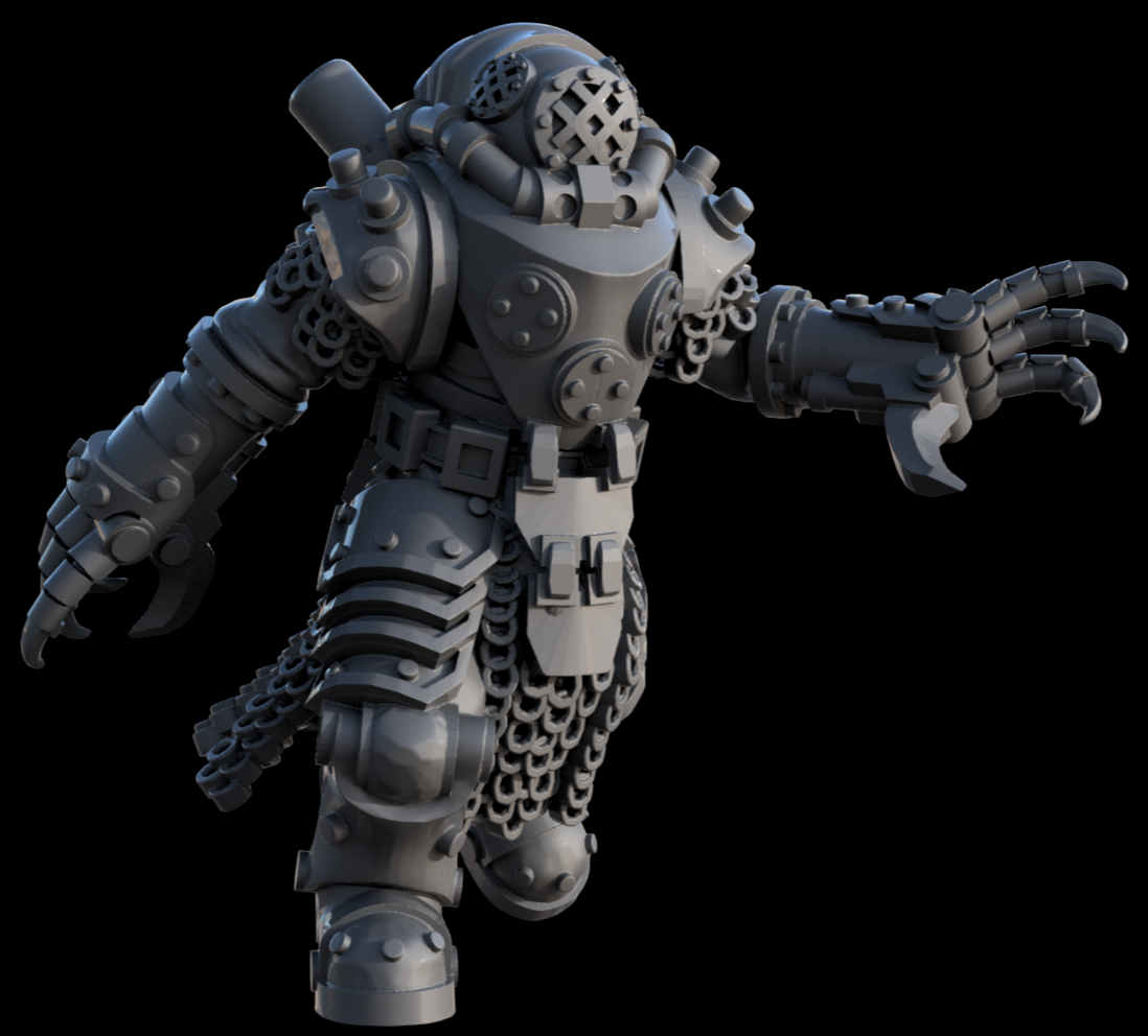 Naval Raiders Trench Heretic Legion Proxy