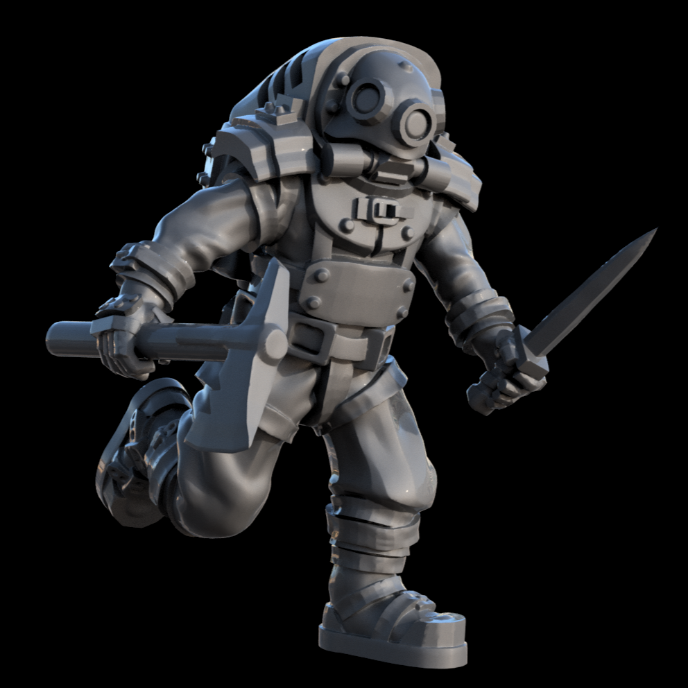 Naval Raiders Trench Heretic Legion Proxy