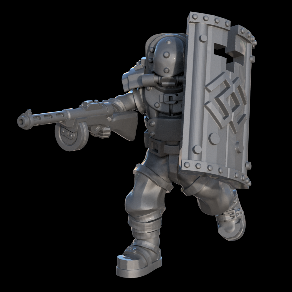 Naval Raiders Trench Heretic Legion Proxy