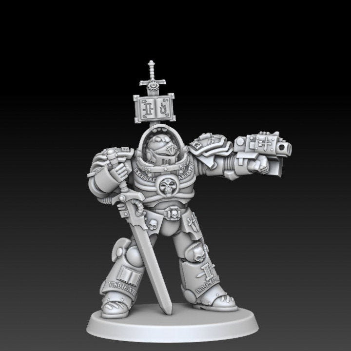 Exterminatus Squad (5pcs.) Silver Wardens