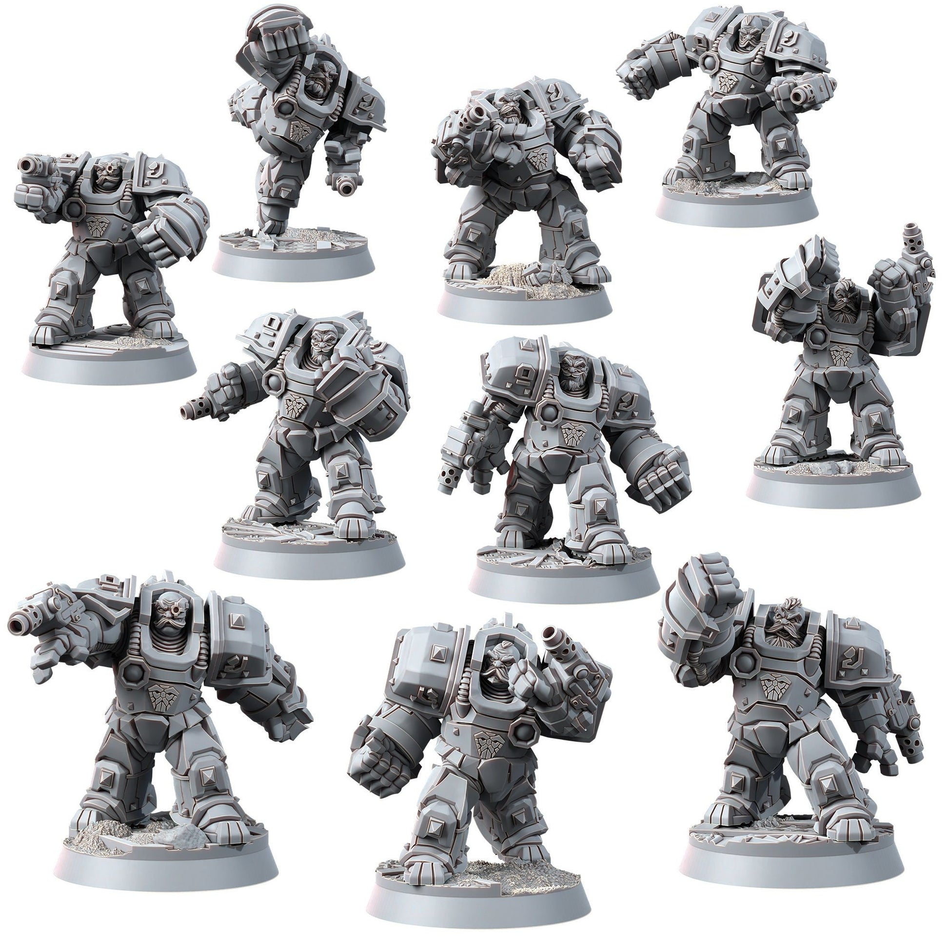 Space Dwarves Flame Keepers(5Pcs)