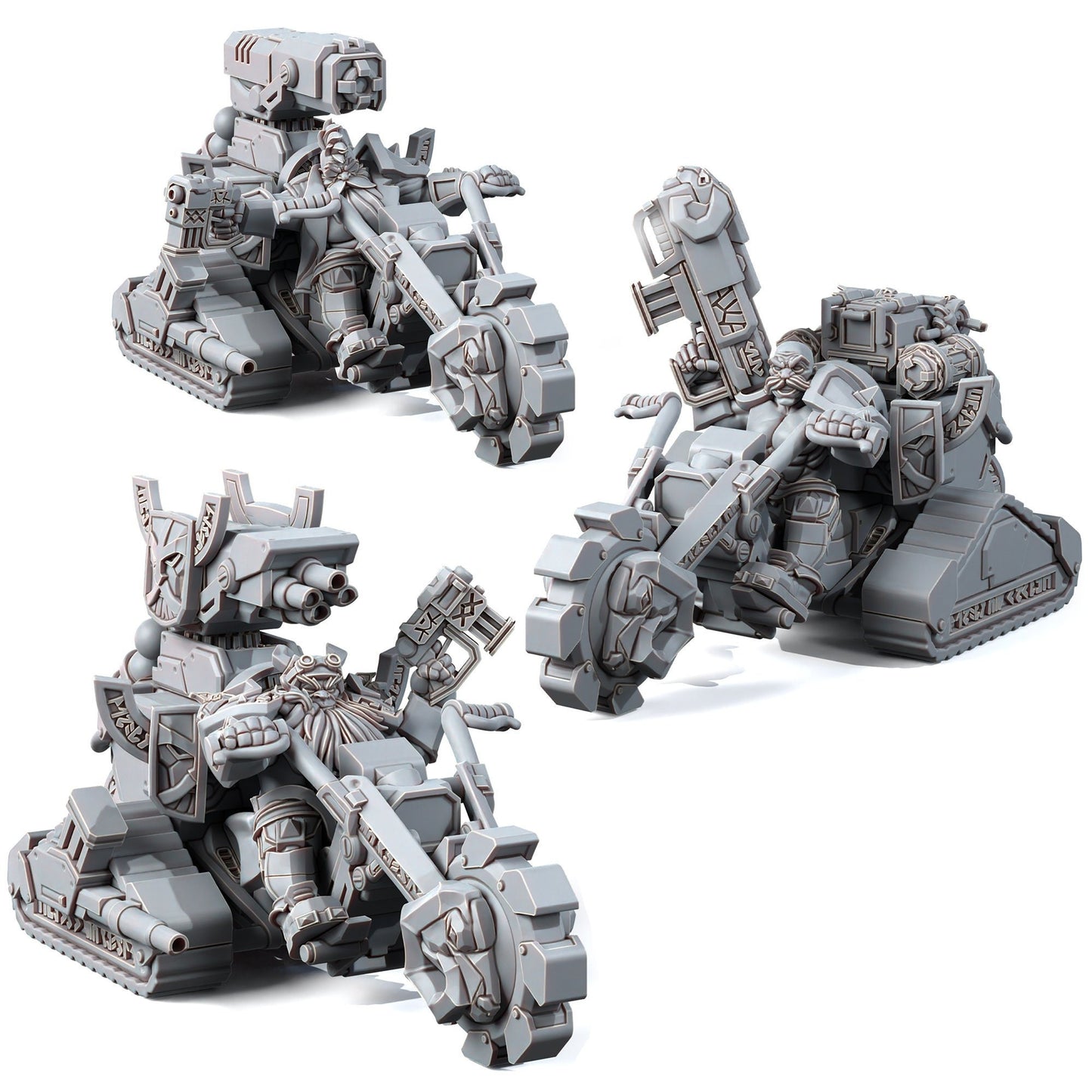 Space Dwarves Biker Gang (3pcs.)