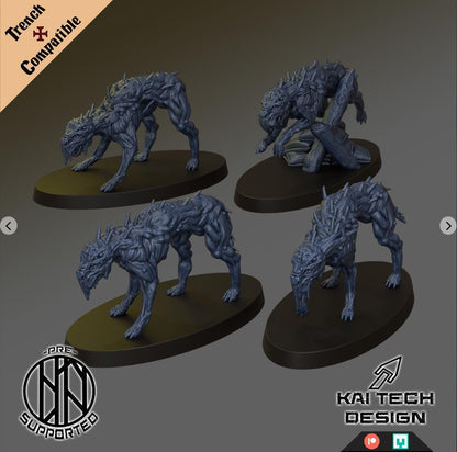 Black Grail Hounds (4pcs)