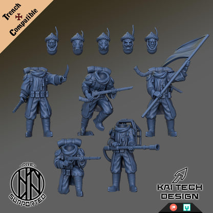 Trench Crusade - Azebs(Proxy) - Iron Sultanate(5pcs)