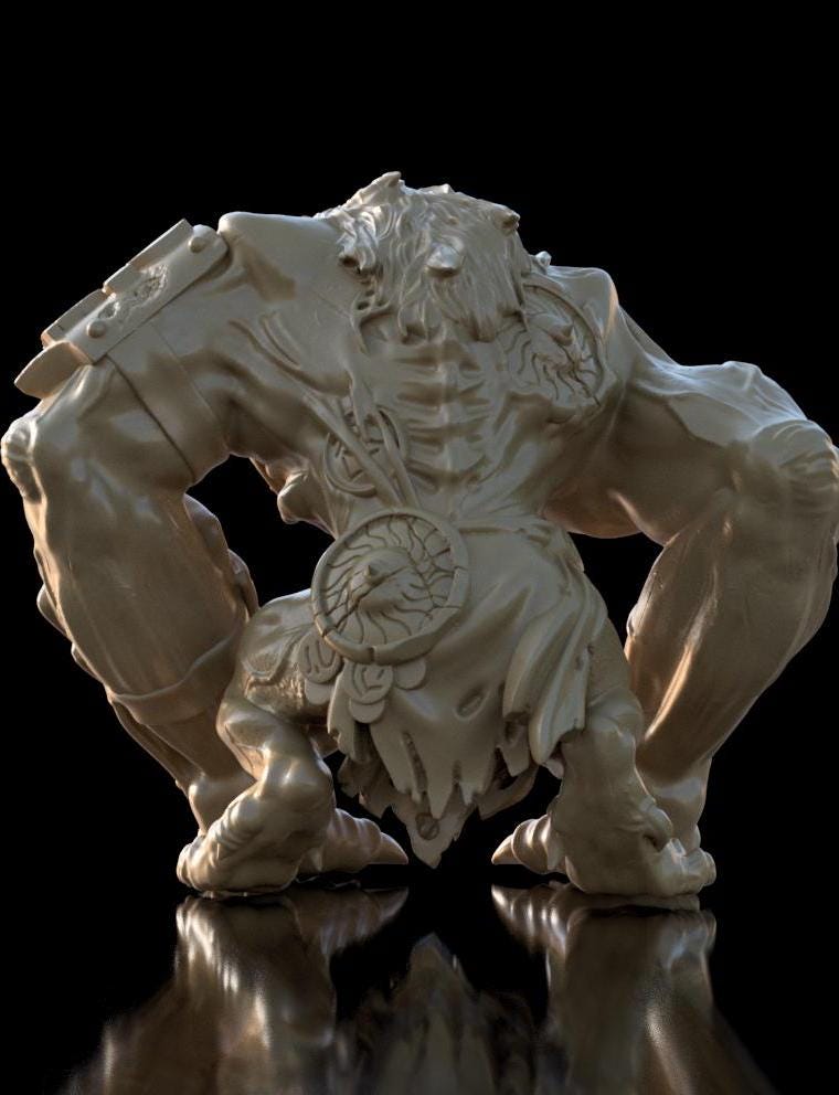 Trench Crusade - Lion of Jabir (Proxy) Iron Sultanate