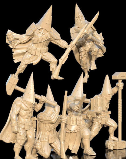 Trench Crusade - Trench Pilgrims(Proxy) - Trench Pilgrims(5pcs)