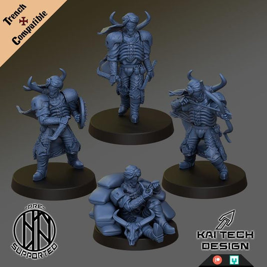 Trench Crusade - Assassin(Proxy) - Iron Sultanate(4pcs)