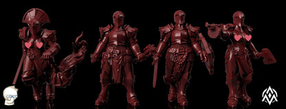 Trench Crusade - Stigmatic nun Arcamundi (Proxy) - Trench Pilgrims (3pcs)