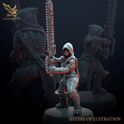 Trench Crusade - Stigmatic nun Tales (Proxy) - Trench Pilgrims (3pcs)