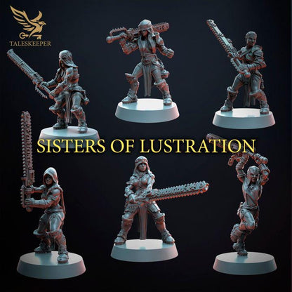 Trench Crusade - Stigmatic nun Tales (Proxy) - Trench Pilgrims (3pcs)