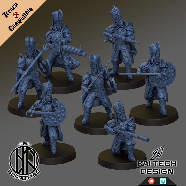 Trench Crusade - Janissaries(Proxy) - Iron Sultanate(5pcs)