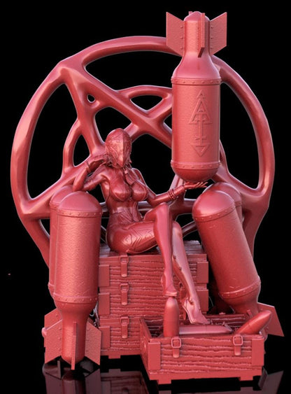 Trench Crusade - Queen Artillery Witch (Proxy) - Heretic Legion