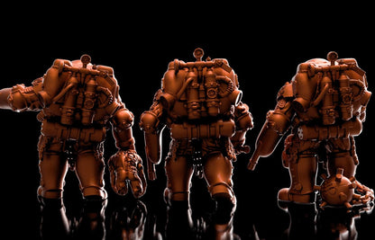 Trench Crusade - Heretic Naval Bulls(Proxy) - Heretic Legion(3pcs)