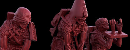 Trench Crusade - Ecclesiastic Prisoners(Proxy) - Trench Pilgrims(3pcs)