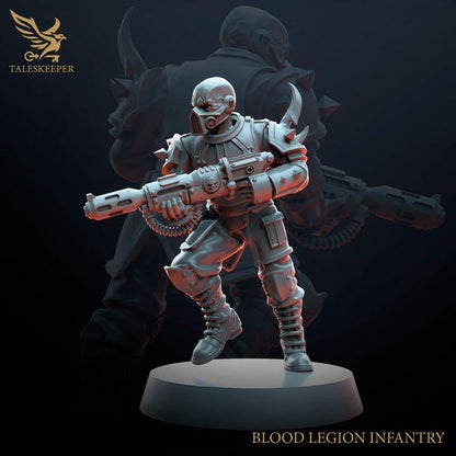Trench Crusade - Heretic Troopers(Proxy) - Heretic Legion(5pcs)