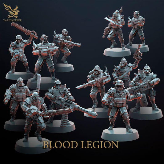 Trench Crusade - Heretic Troopers(Proxy) - Heretic Legion(5pcs)