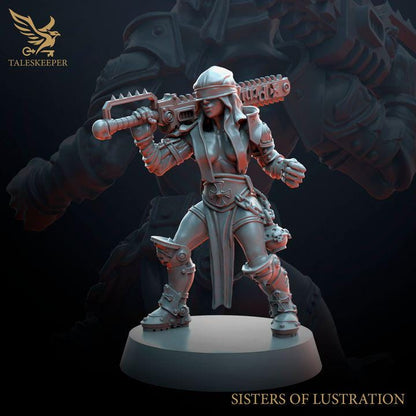Trench Crusade - Stigmatic nun Tales (Proxy) - Trench Pilgrims (3pcs)