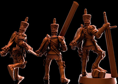Trench Crusade - Prussian Captain(Proxy) - Trench Pilgrims(3pcs)