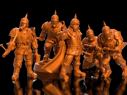Trench Crusade - Prussian Troops(Proxy) - Trench Pilgrims(5pcs)