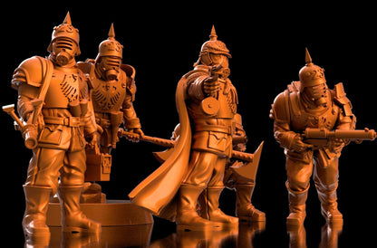 Trench Crusade - Prussian Troops(Proxy) - Trench Pilgrims(5pcs)