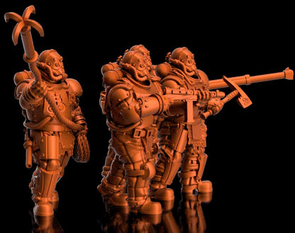 Trench Crusade - Heretic Naval Raiders funduk(Proxy) - Heretic Legion(5pcs)